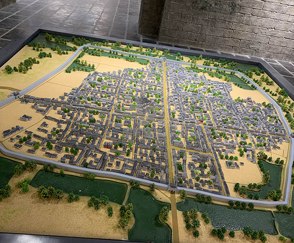 桃江县建筑模型