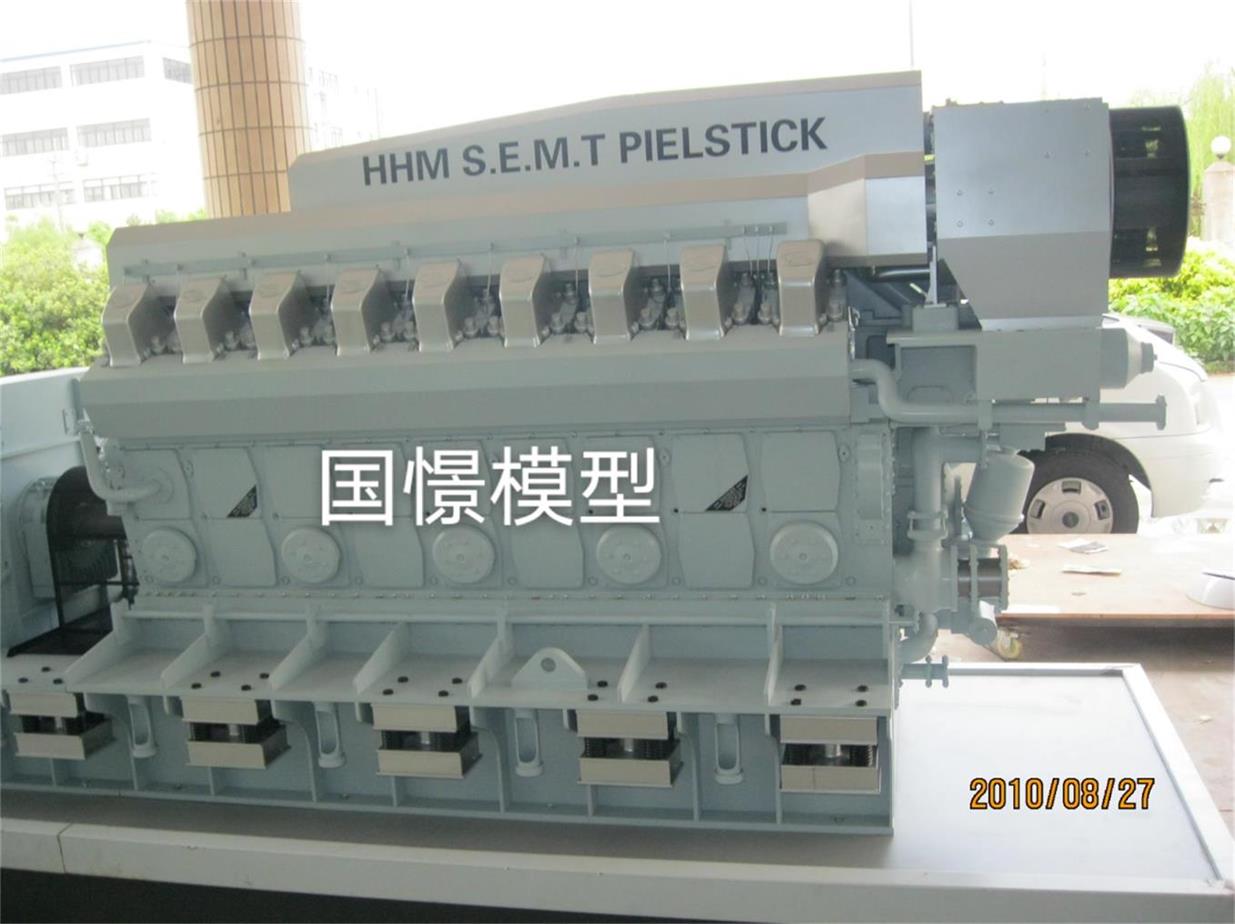 桃江县柴油机模型